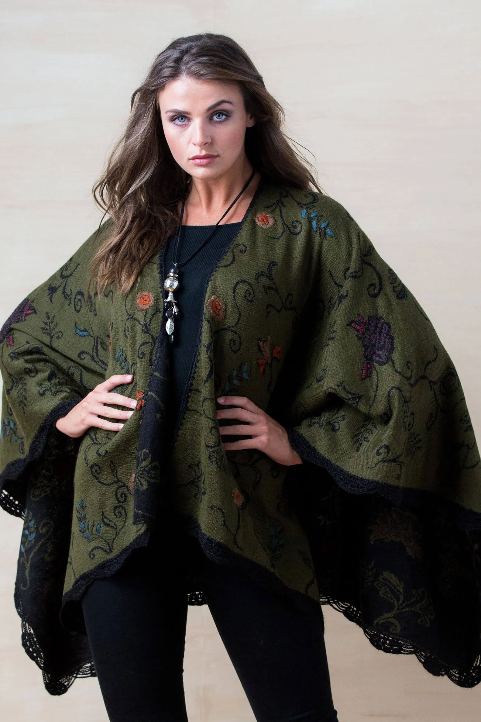 Reversible Ruana