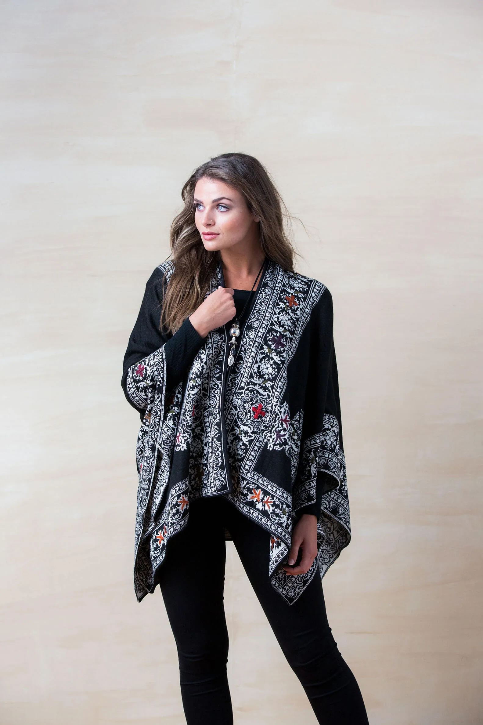 Reversible Ruana