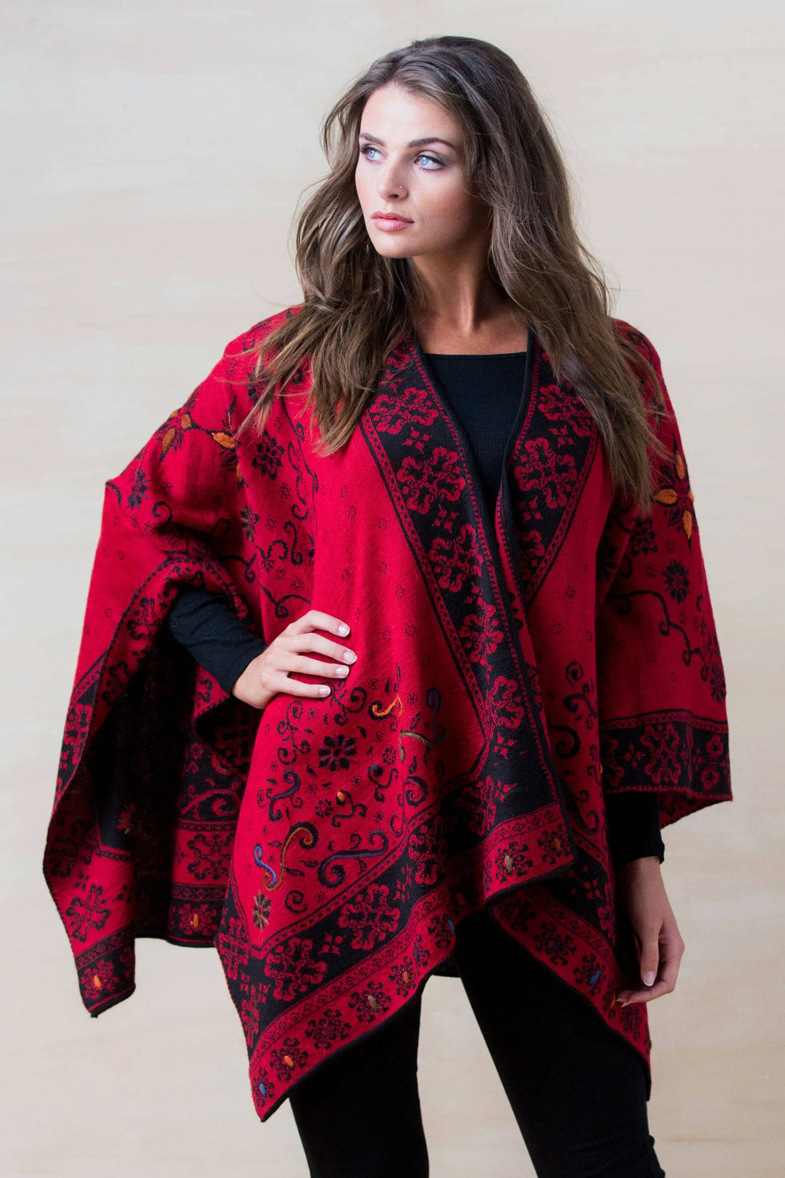 Reversible Ruana