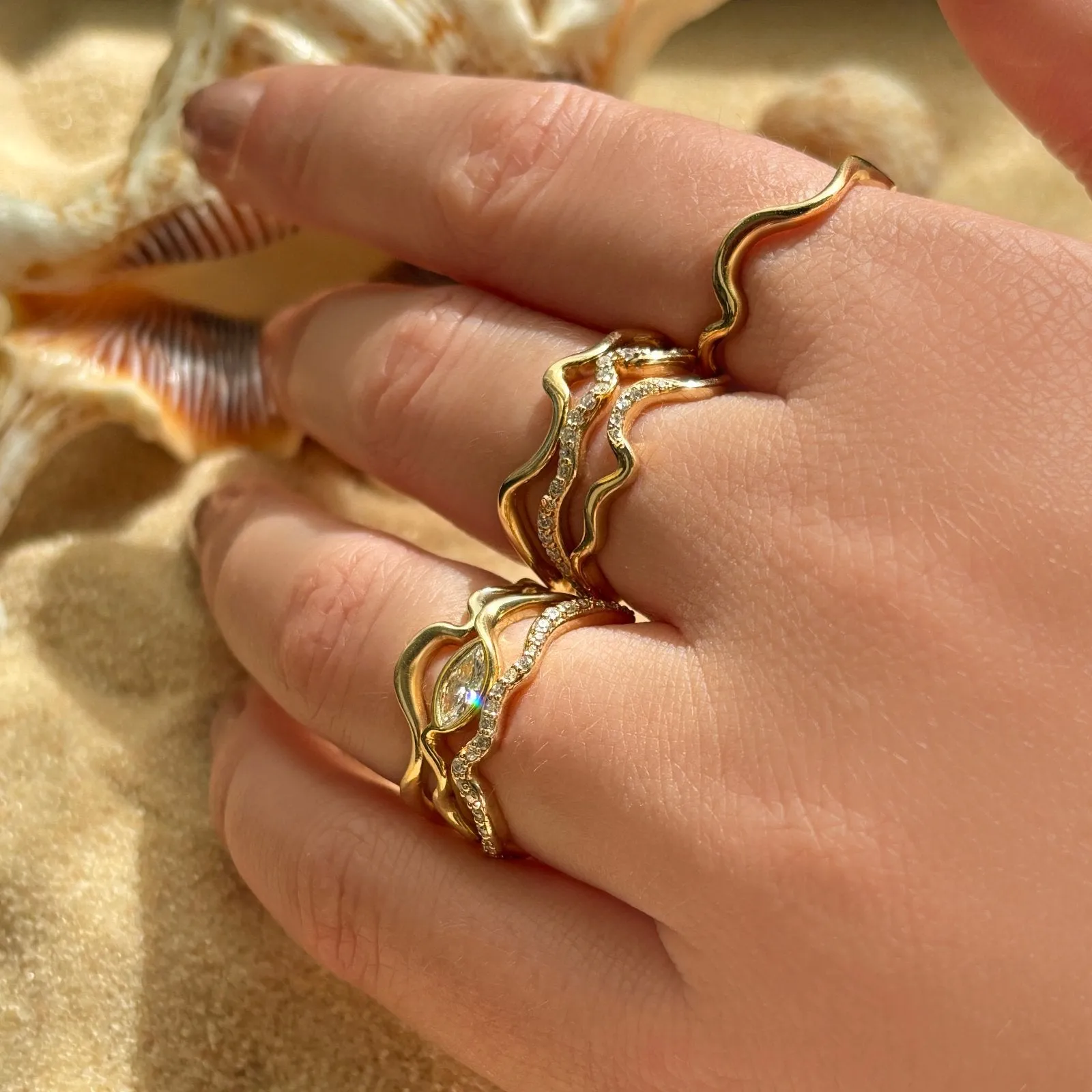 Ripple Ring - Plain