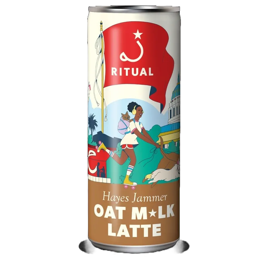 Ritual Coffee Roasters - 'Hayes Jammer' Oat Malk Latte (9.5OZ)