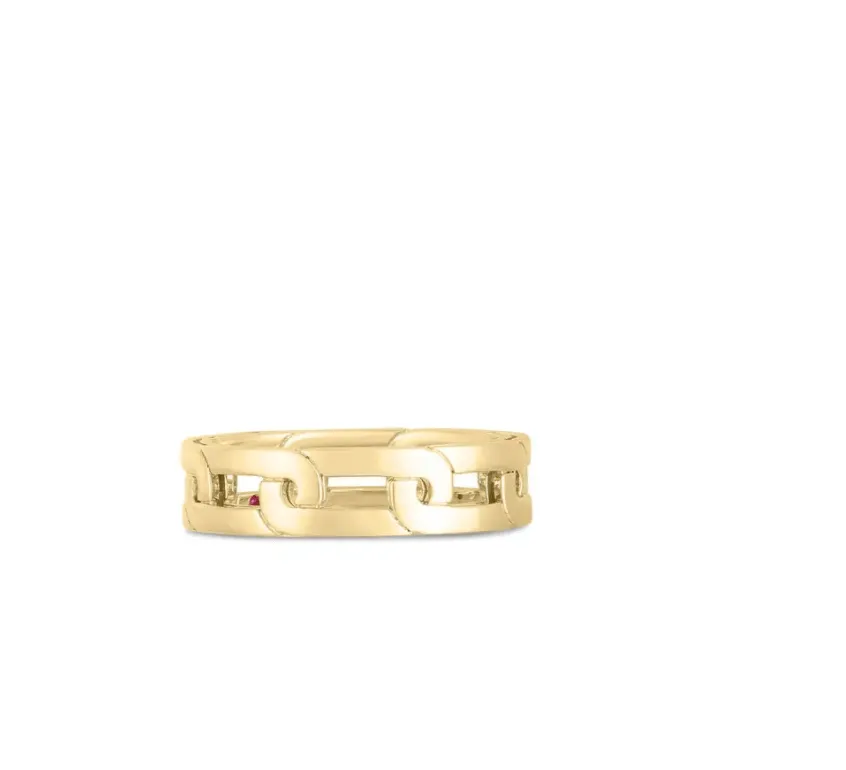 Roberto Coin 18k Yellow Gold Navarra Slim Ring