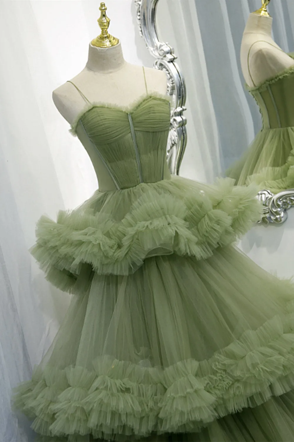 Roycebridal Blakely |A-line Sweetheat Pleated Tulle Prom Dress