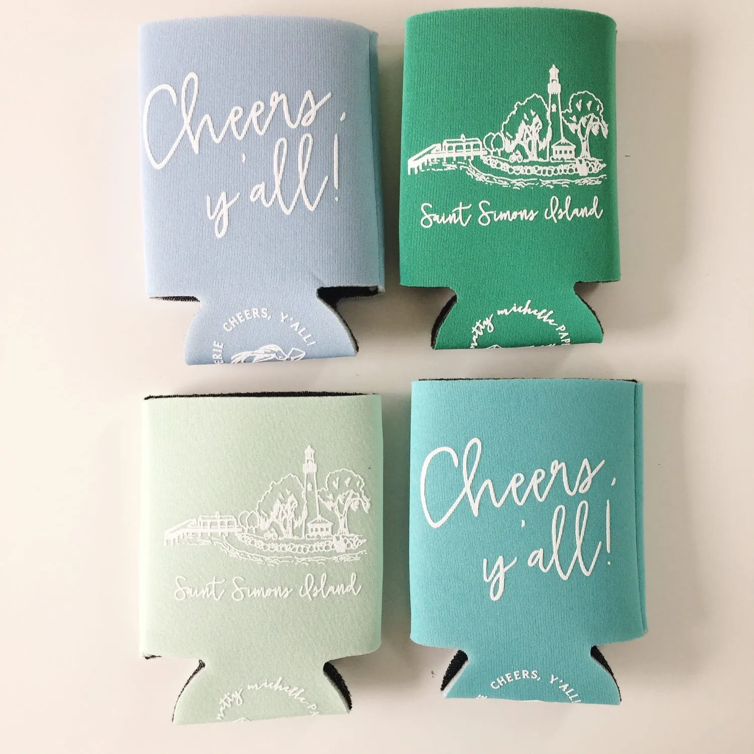 Saint Simons Island Can Holder