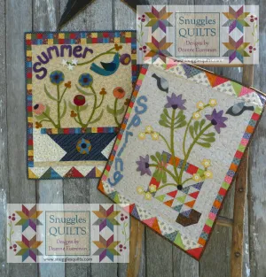 Season's Blessings Wool Applique Quilt Pattern