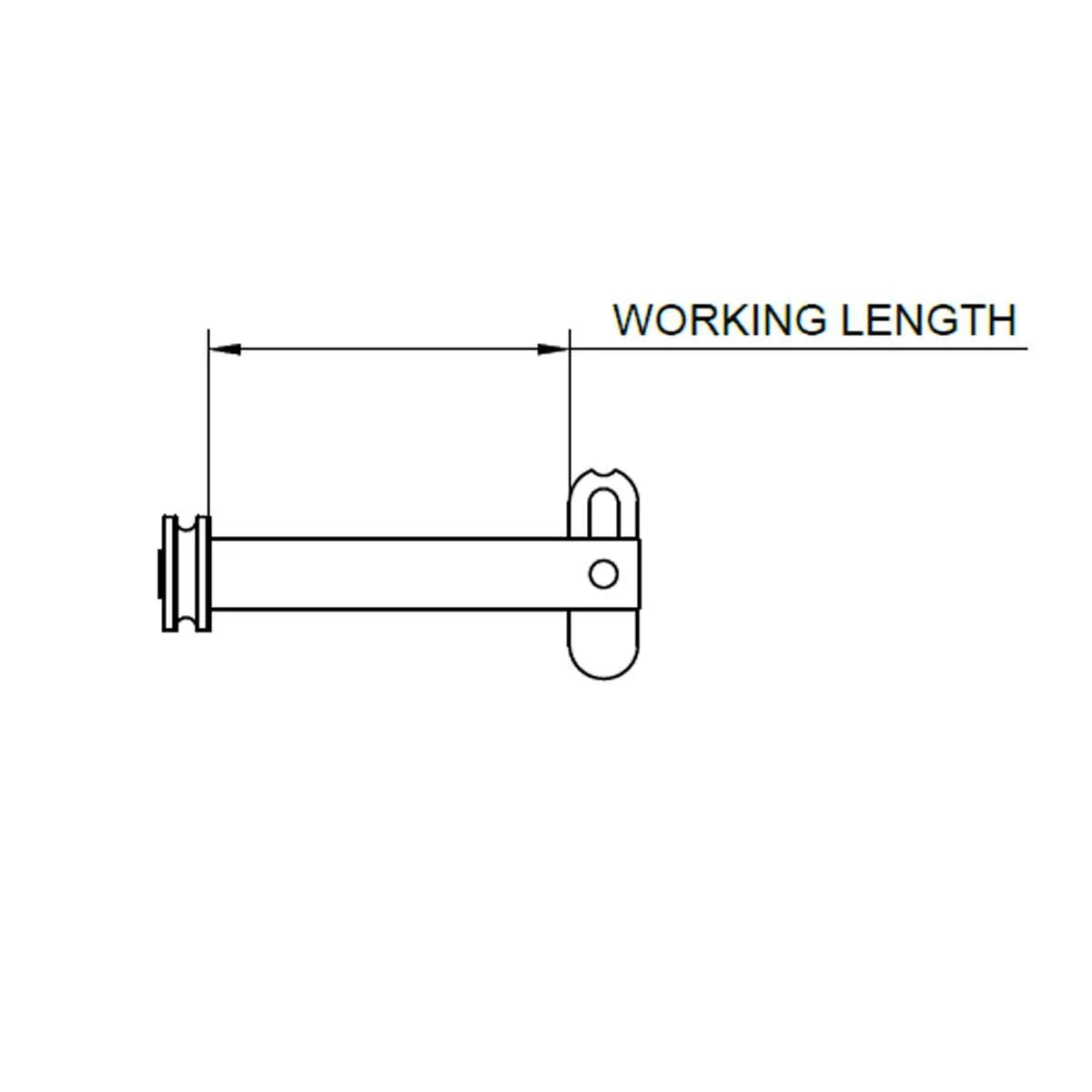 Seasure 5mm x 30mm Standard Head Drop Nose Pin