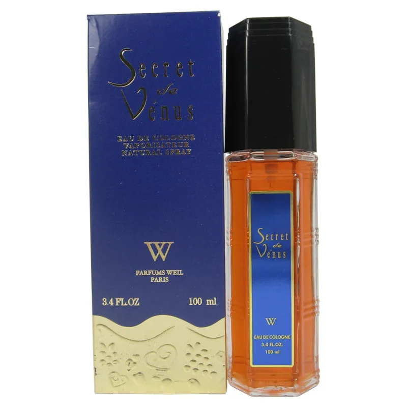 Secret De Venus Eau De Cologne for Women