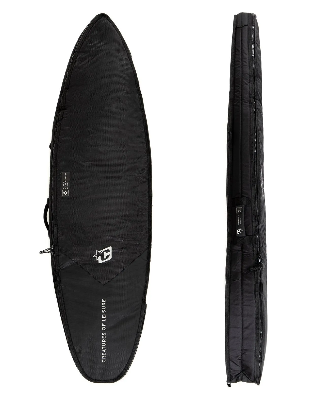 Shortboard Double DT2.0 : Black