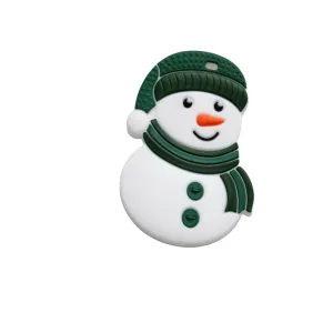 Silicone Christmas Green Snowman