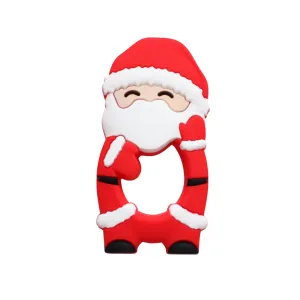 Silicone Christmas Red Santa