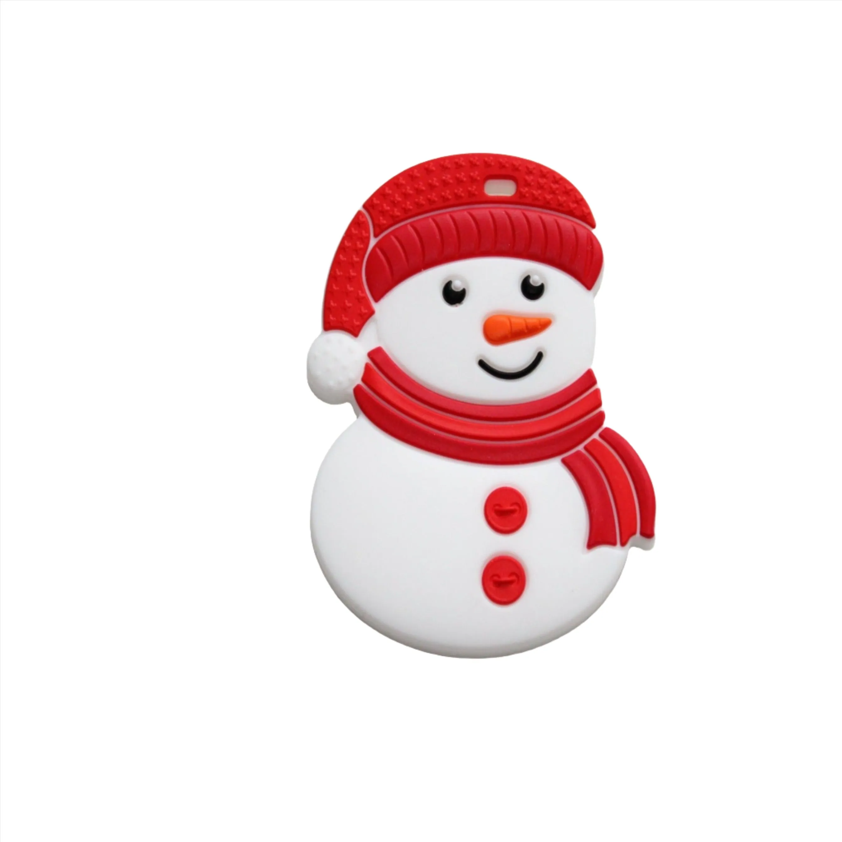 Silicone Christmas Red Snowman