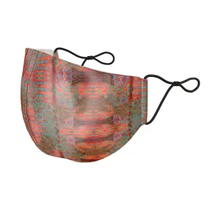 Silk Face Mask (Unisex)(WindSong Flower) RJSTH@Fabric#12 RJSTHS2021 RJS