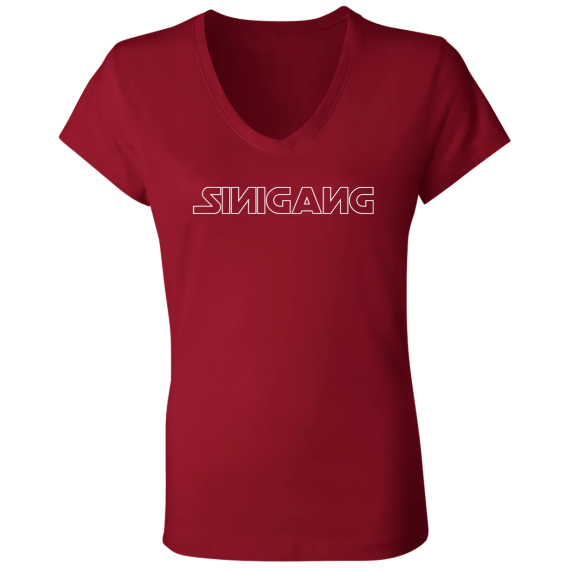 Sinigang BP Ladies Jersey V-Neck T-Shirt