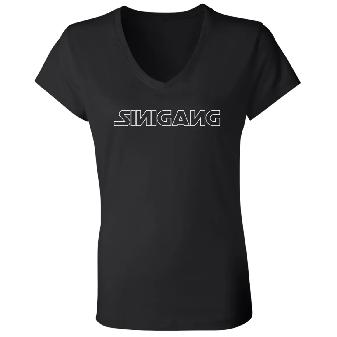 Sinigang BP Ladies Jersey V-Neck T-Shirt