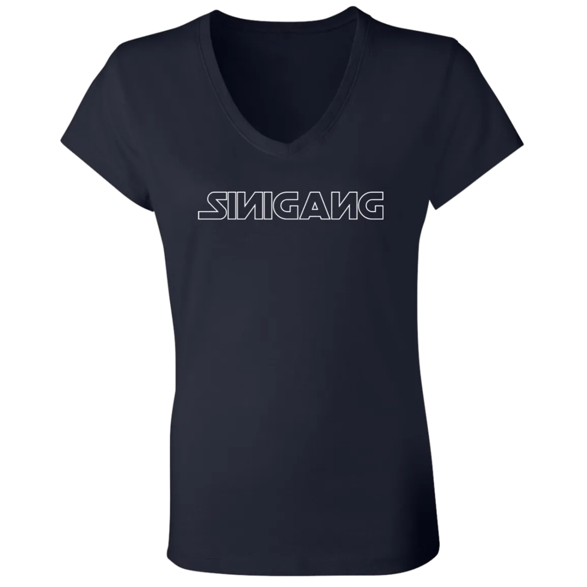 Sinigang BP Ladies Jersey V-Neck T-Shirt