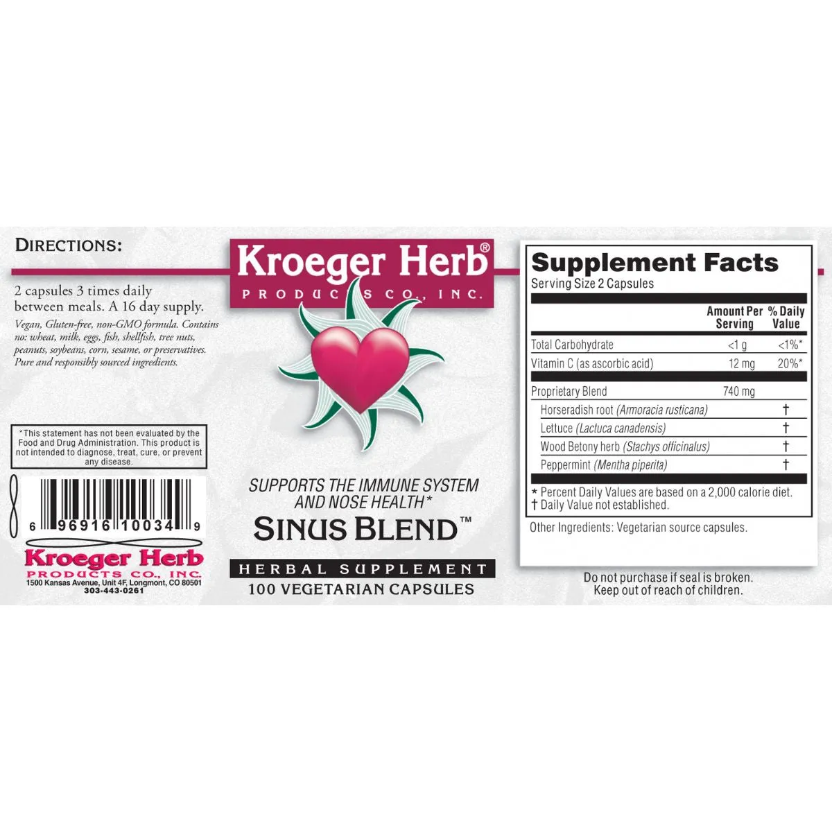 Sinus Blend™ (formerly Stuffy®)