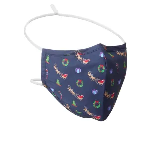 Sleigh Ride Over-The-Head Face Mask