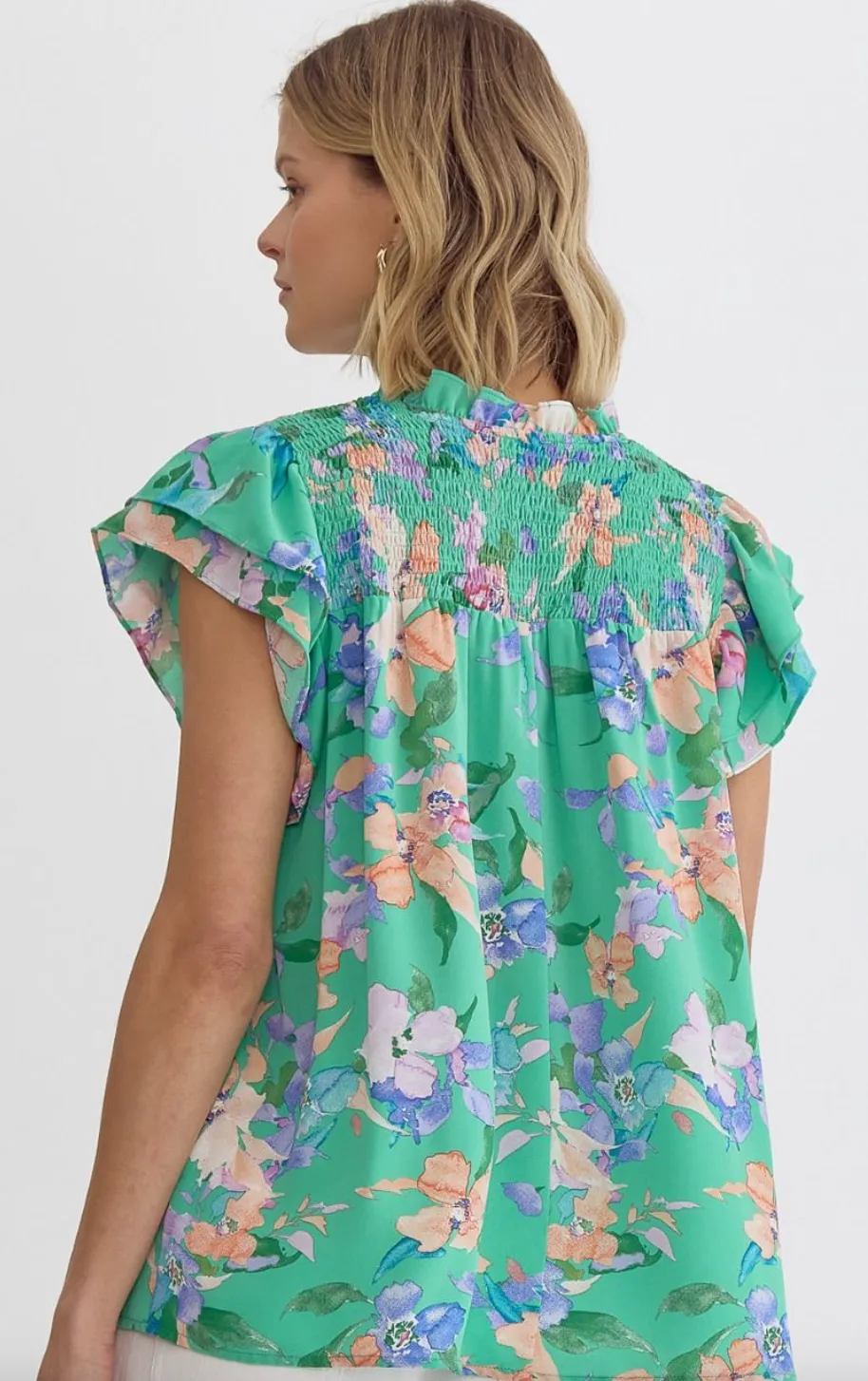 Spring Fling Floral Top