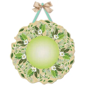 Spring Foliage Letter Perfect Door Décor,2dhb1292