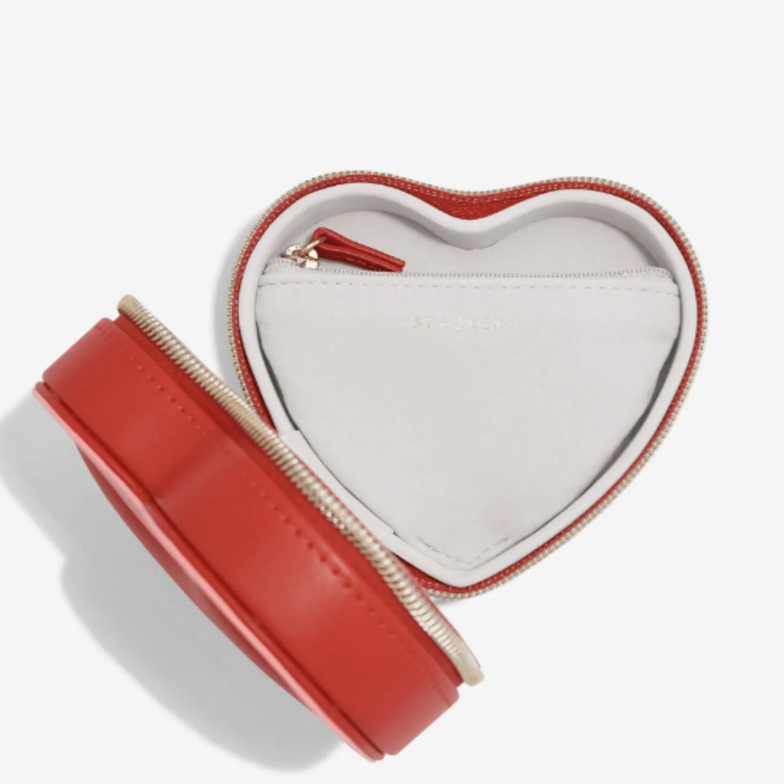 Stackers Red Heart Jewellery Box