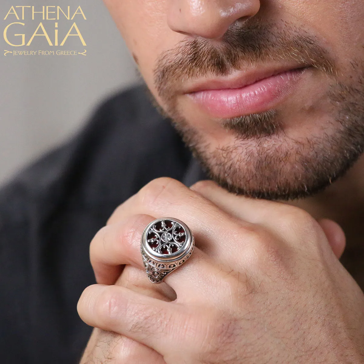 Stained Glass Ring