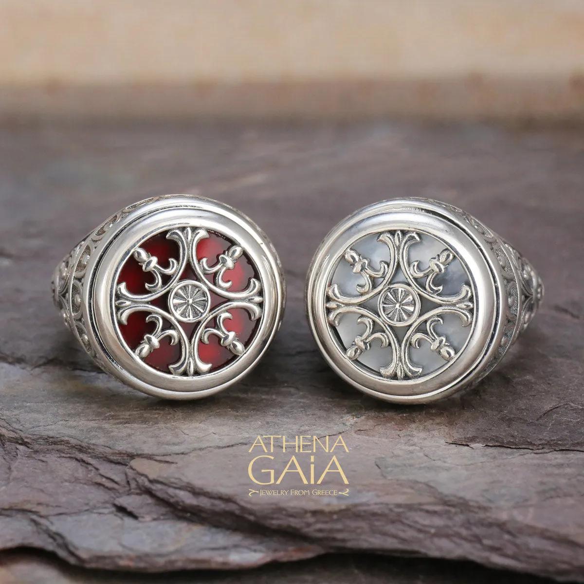 Stained Glass Ring