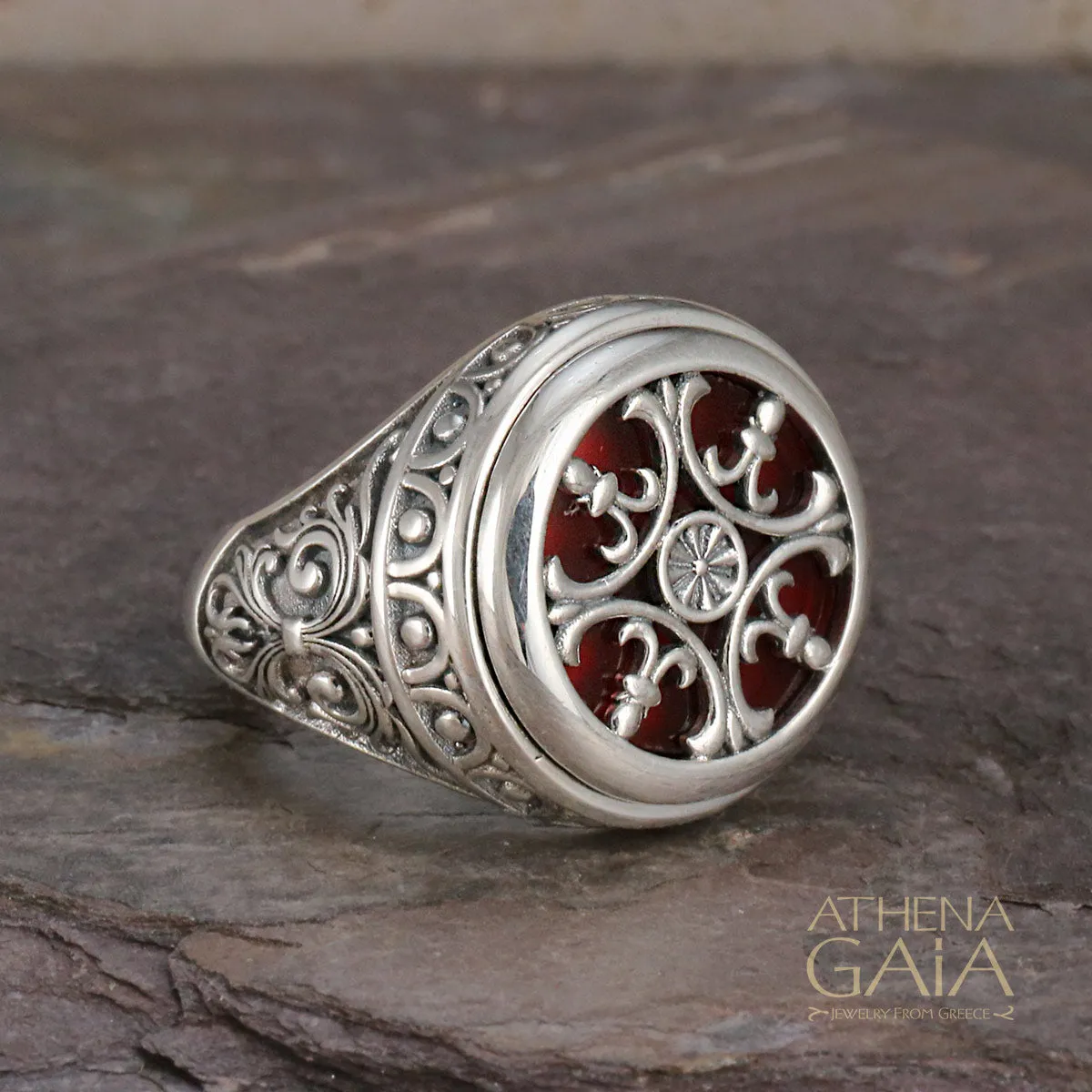 Stained Glass Ring