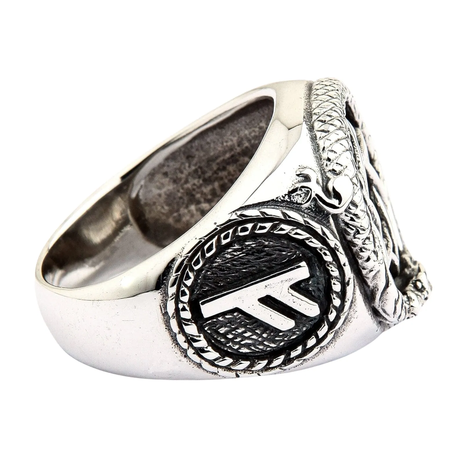 Star of David Sterling Silver Jewish Signet Ring