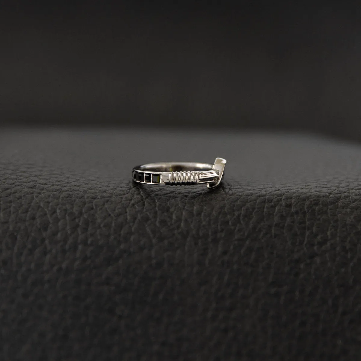 Star Wars X RockLove Darksaber Crystal Lightsaber Ring