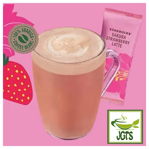 Starbucks Premium Mix Sakura Strawberry Latte (Seasonal)