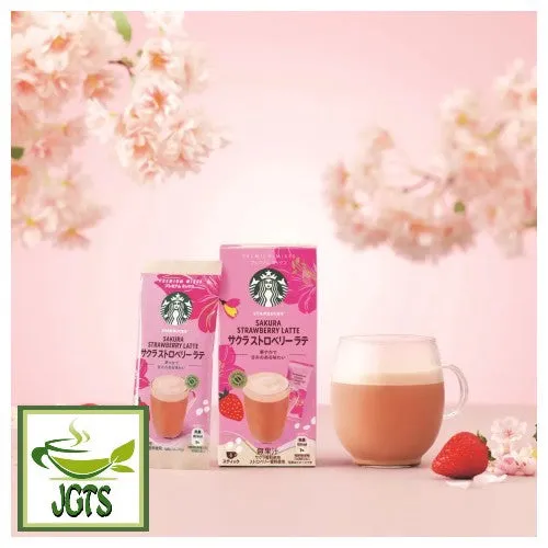 Starbucks Premium Mix Sakura Strawberry Latte (Seasonal)