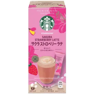 Starbucks Premium Mix Sakura Strawberry Latte (Seasonal)