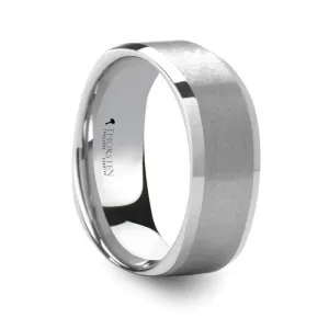 STERLING | Tungsten Ring Square Shape White