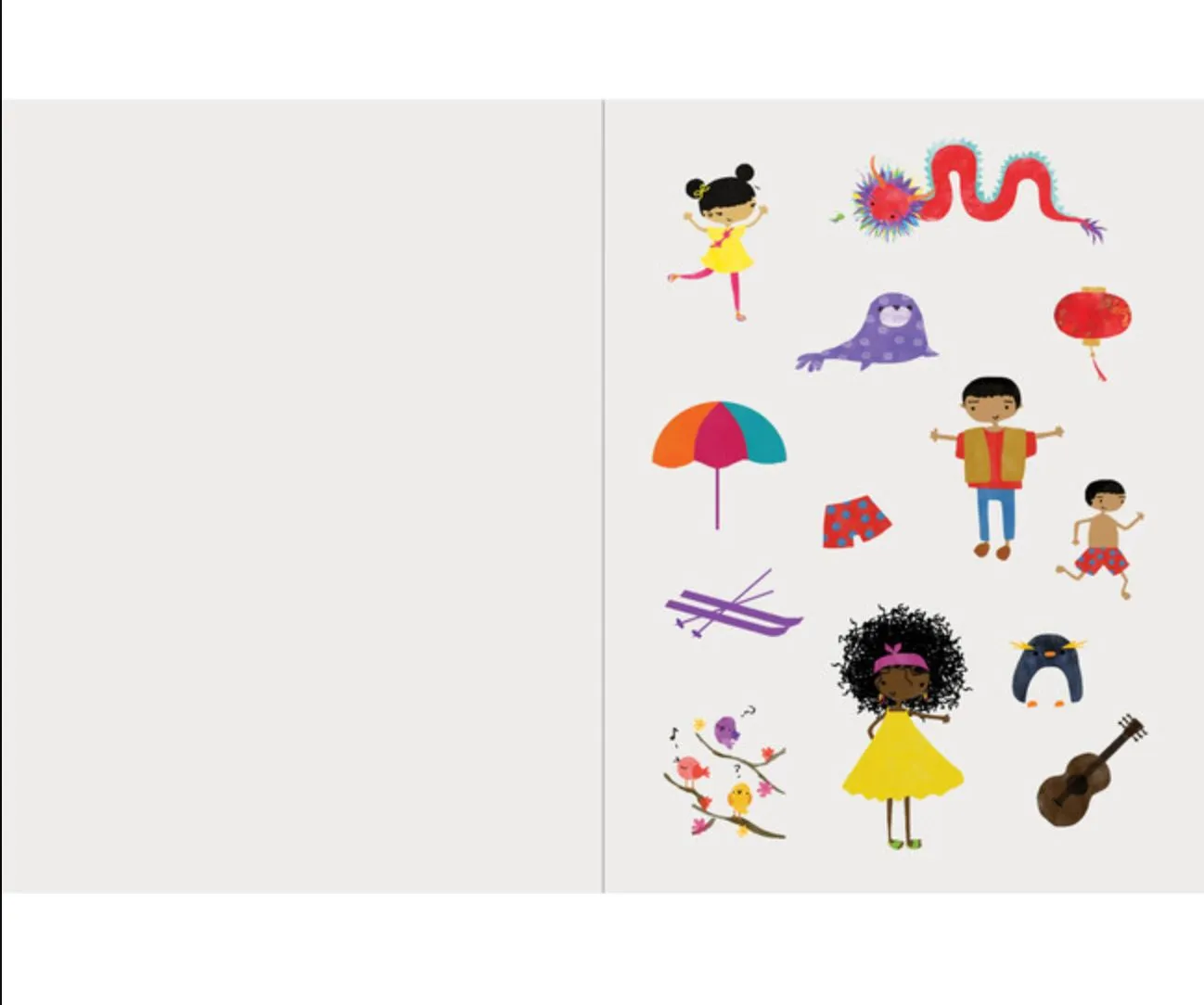 Sticker Book- Summer Activities for Kids