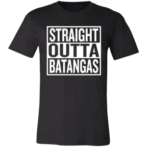 Straight Outta Batangas Unisex Jersey T-Shirt
