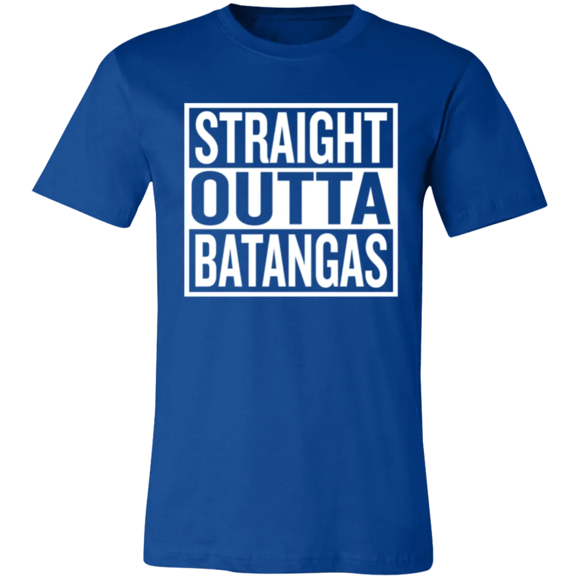 Straight Outta Batangas Unisex Jersey T-Shirt