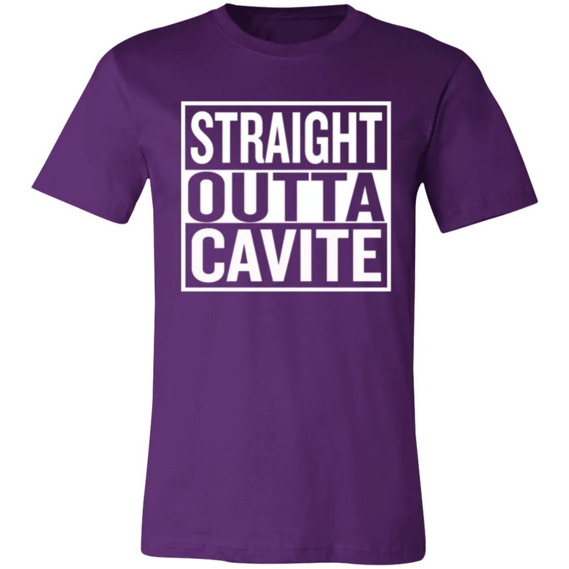 Straight Outta Cavite Unisex Jersey T-Shirt