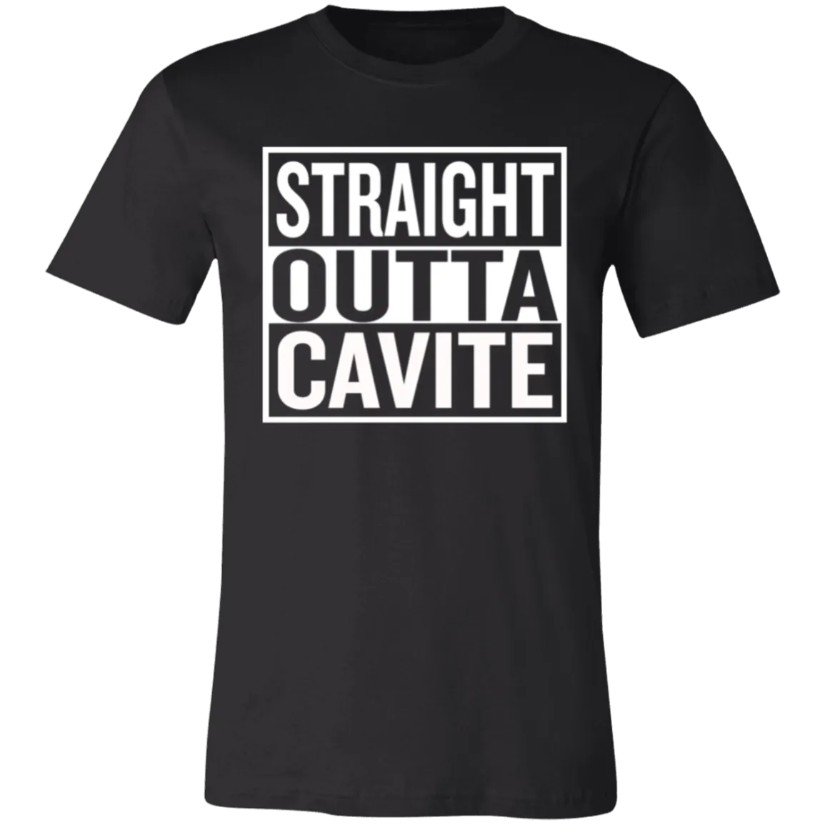 Straight Outta Cavite Unisex Jersey T-Shirt