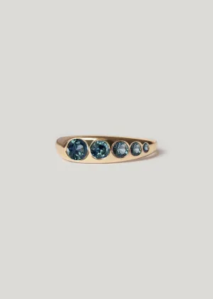 Teal Sapphire Lila Suprima Ring