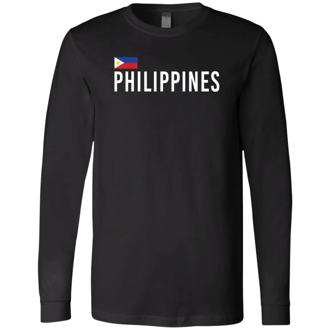 Team Philippines Unisex Jersey Long Sleeve T-Shirt