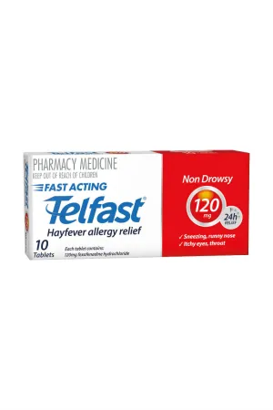 TELFAST Tablets 120mg 10s
