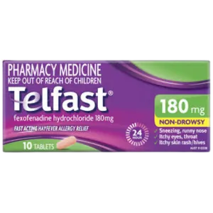 Telfast Tablets 180mg