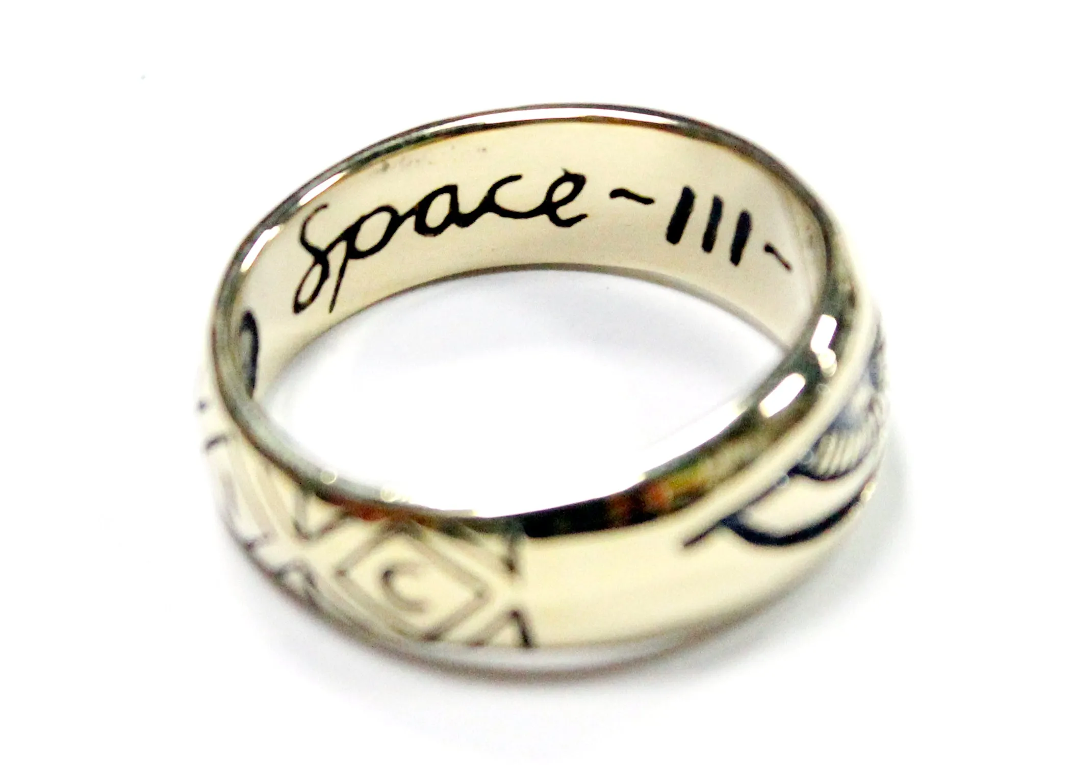 Third Eye Ring in Brass