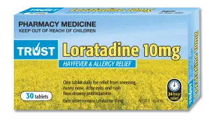 Trust Loratadine 10mg 30 Tablets