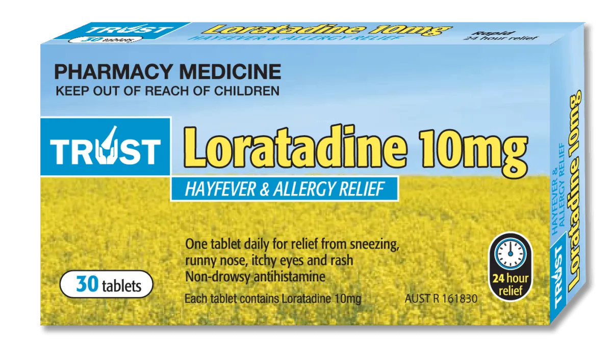 Trust Loratadine 10mg 30 Tablets