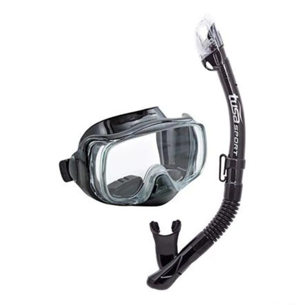Tusa Sport UC3325 Mask and Snorkel   Snorkelling Fins Package