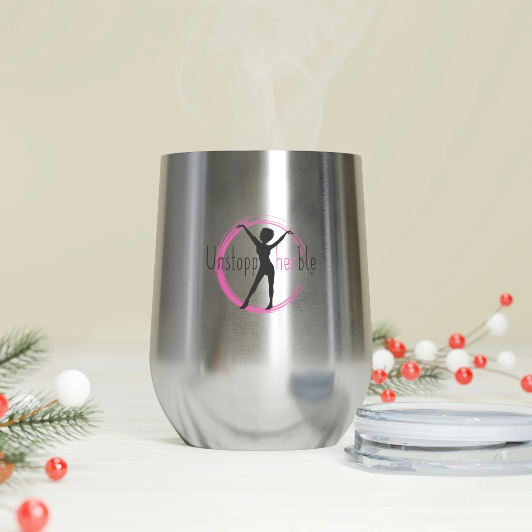 Unstoppherble 12oz Insulated Wine Tumbler