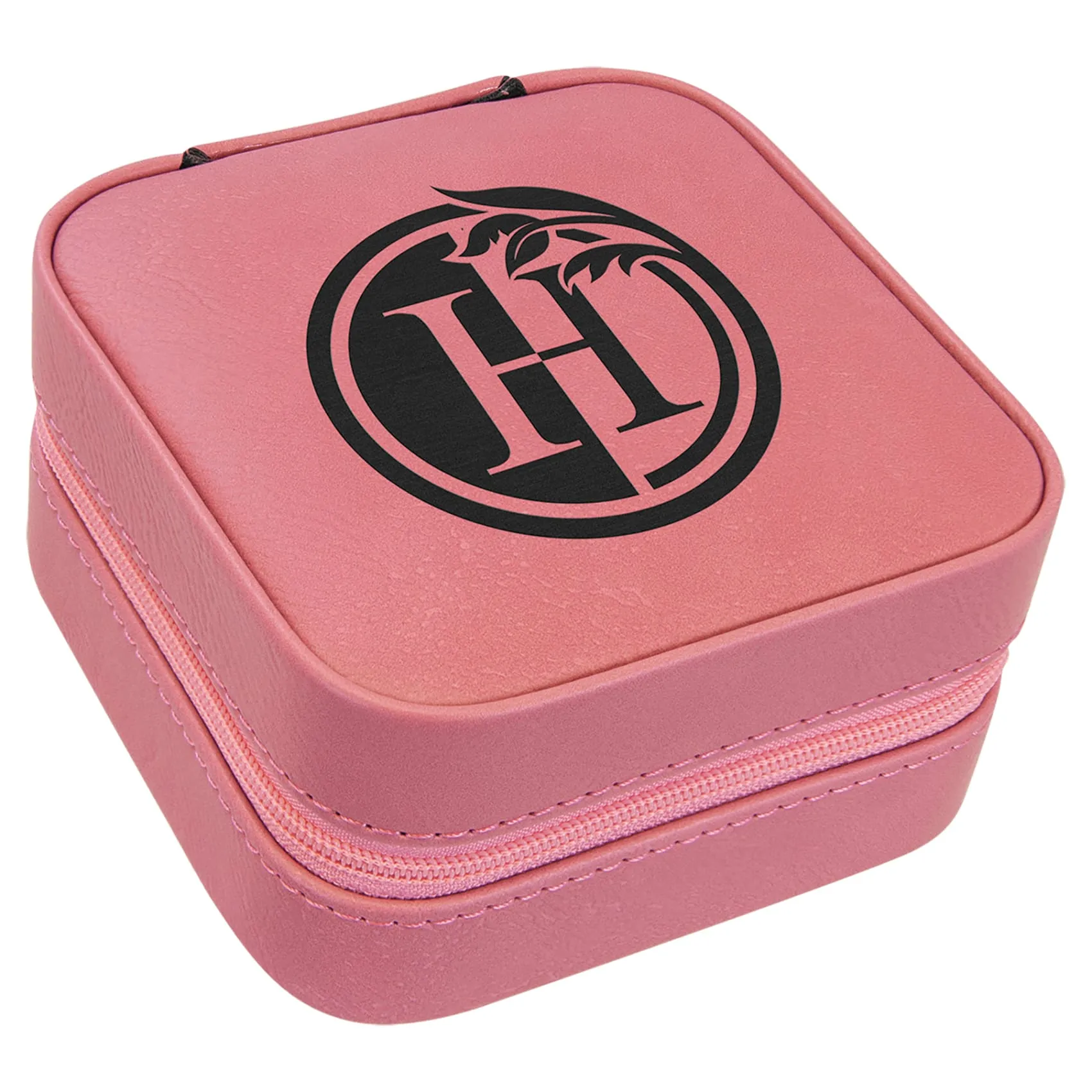 Vegan Leather Travel Jewelry Box