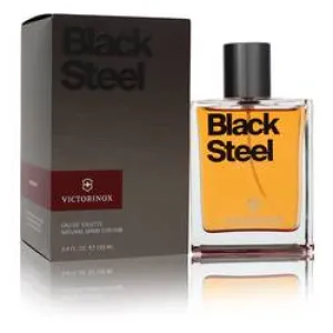 Victorinox Black Steel Eau De Toilette Spray By Victorinox