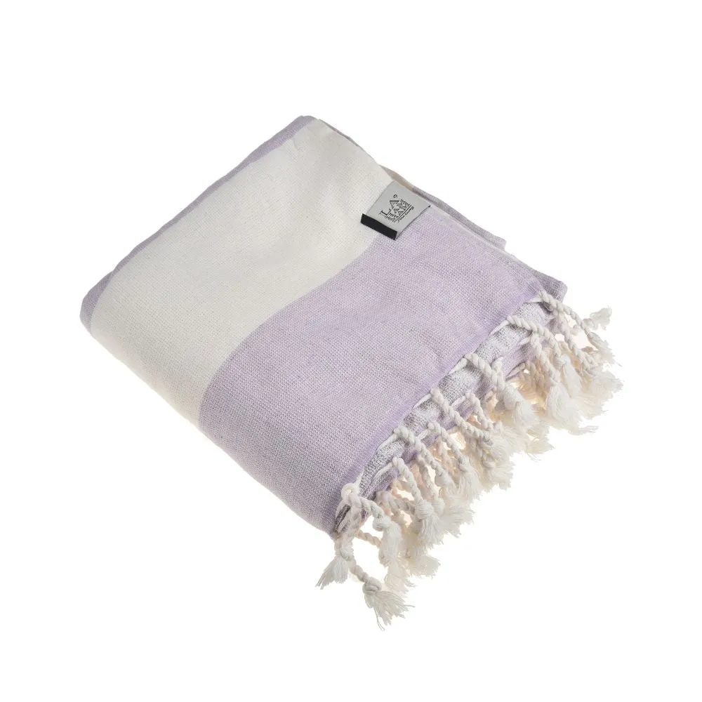 Violet Beach Towel by La'Hammam